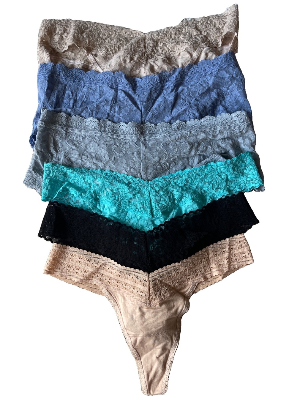 (6) NEW Bundle of Hanky Panky Assorted Styles
